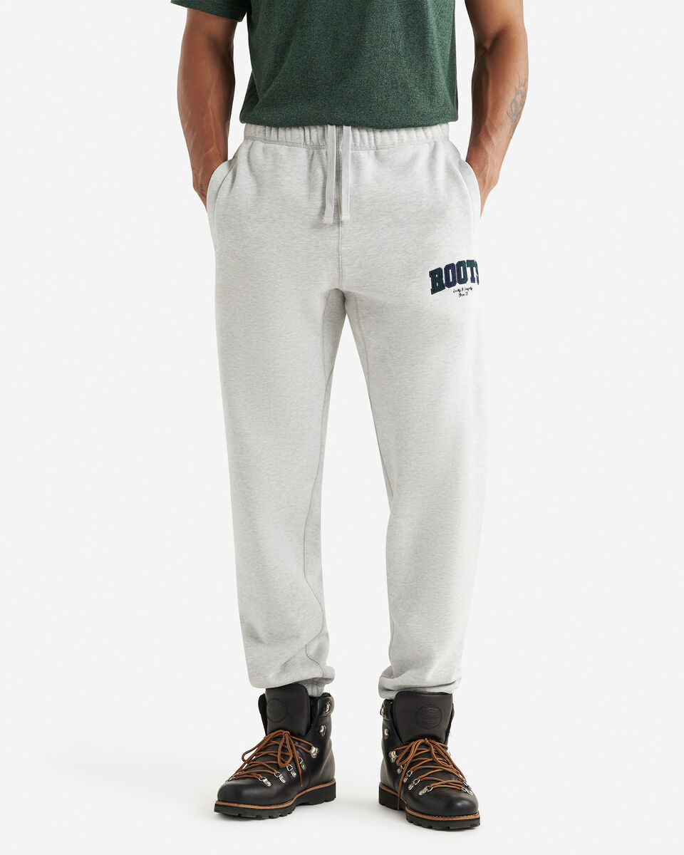 Plaid Applique Sweatpant