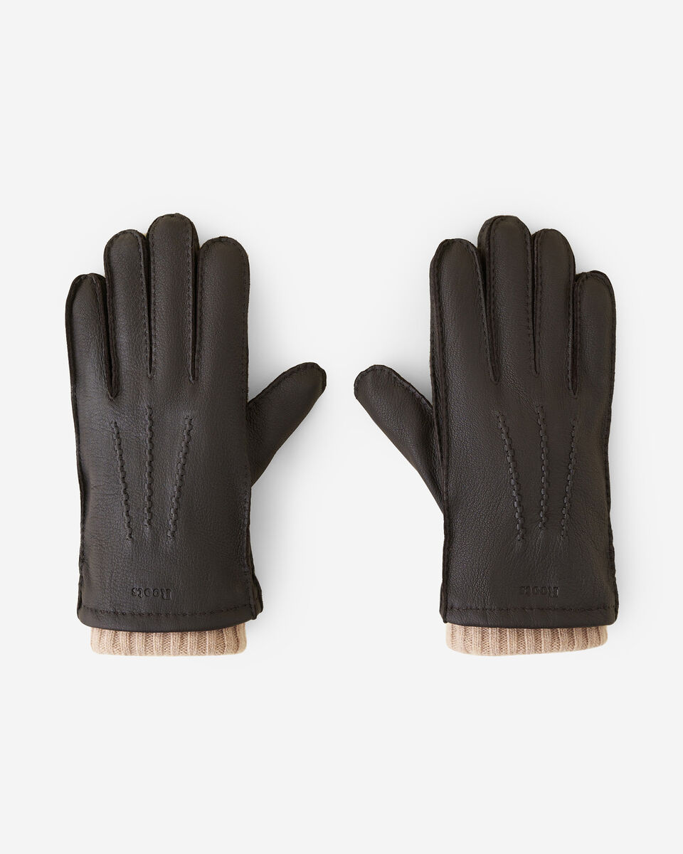 Mens Cuff Deerskin Glove