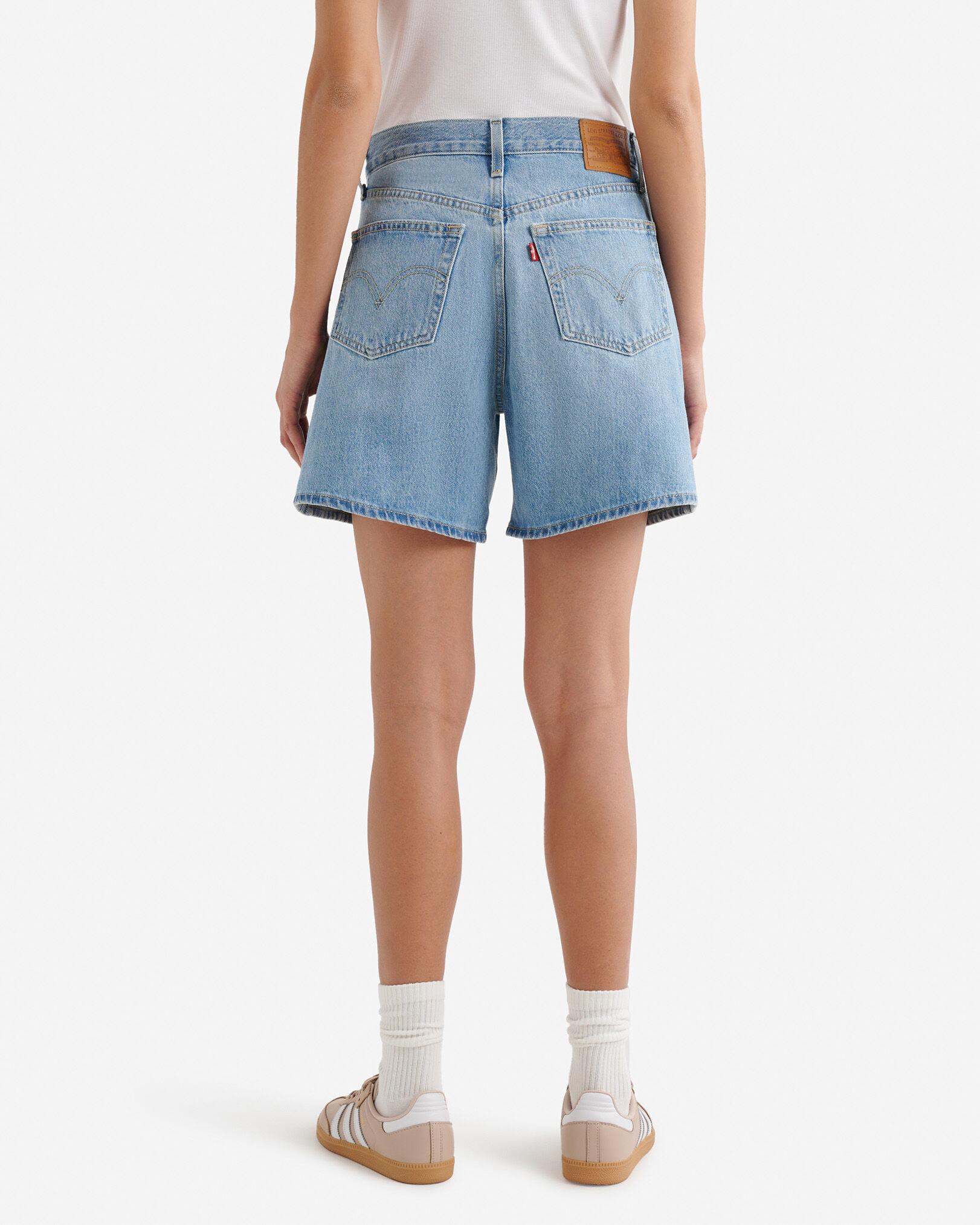 Short ample à taille haute Levi’s pour femmes 6.5 po