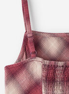 Girls Plaid Slip Dress