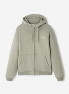 Chandail &agrave; capuchon temp&ecirc;te et glissi&egrave;re en molleton Nuage