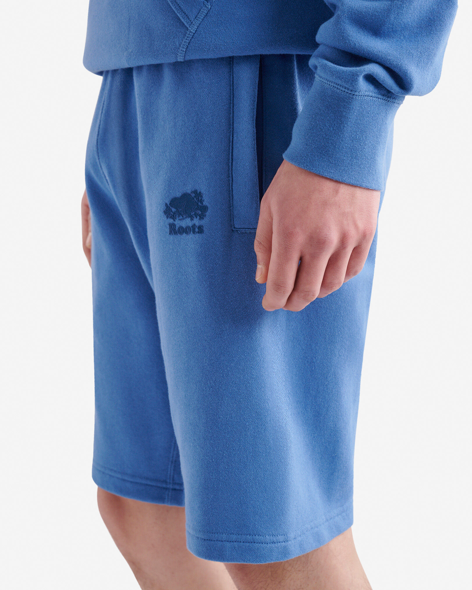 Short original en molleton de coton bio 10,5 po