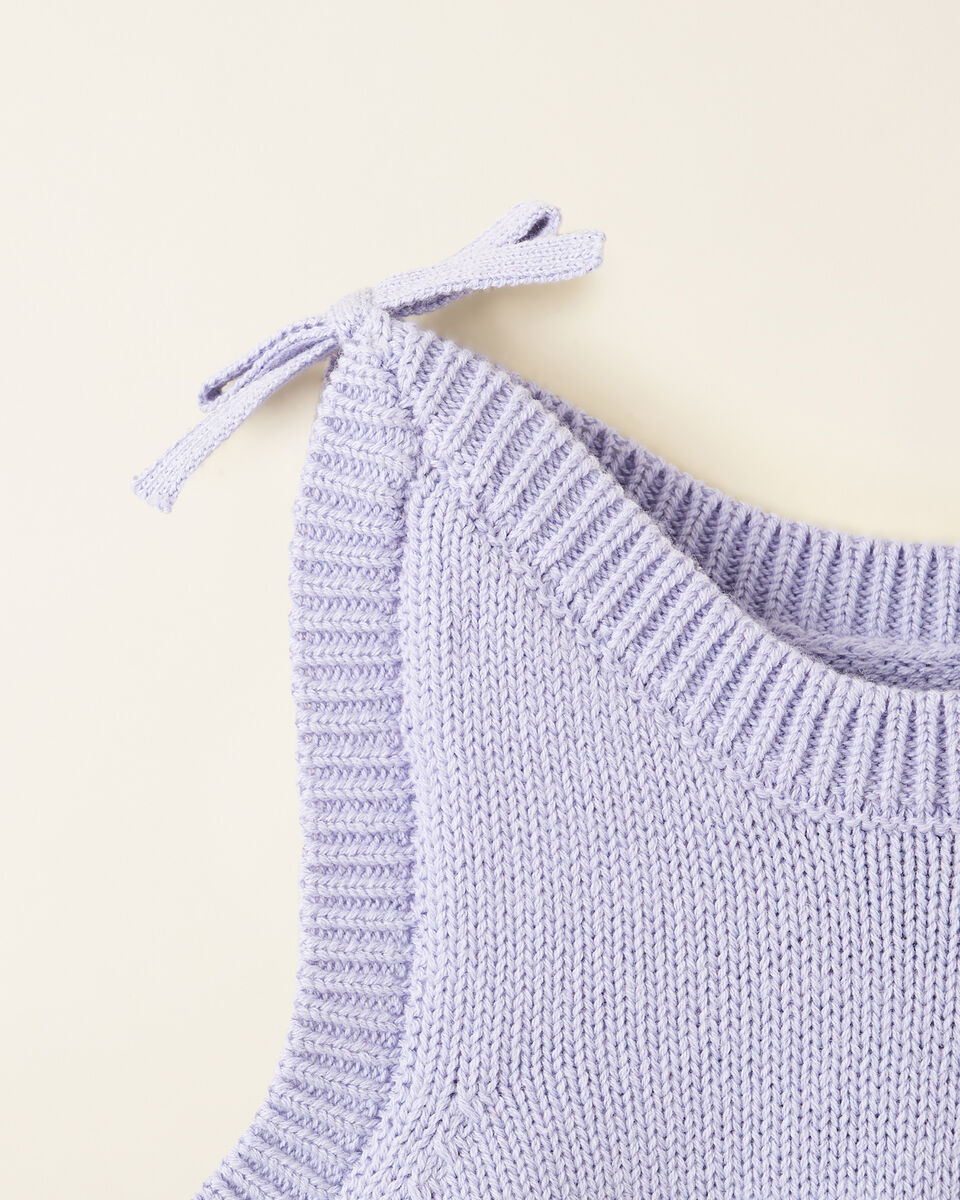 Toddler Girls Sweater Knit Tank