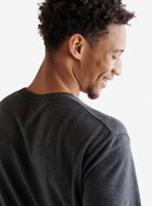 T-shirt poivr&eacute; en coton bio pour hommes