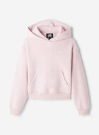 Chandail &agrave; capuchon en molleton nuage