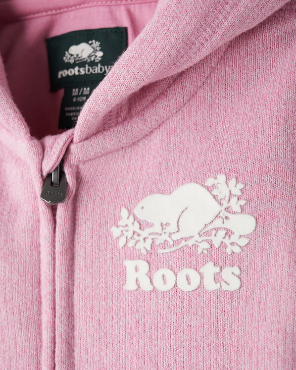 Barboteuse kangourou Cooper le castor en coton bio pour bébés