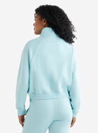 Chandail à demi-glissière en coton bio Cooper 