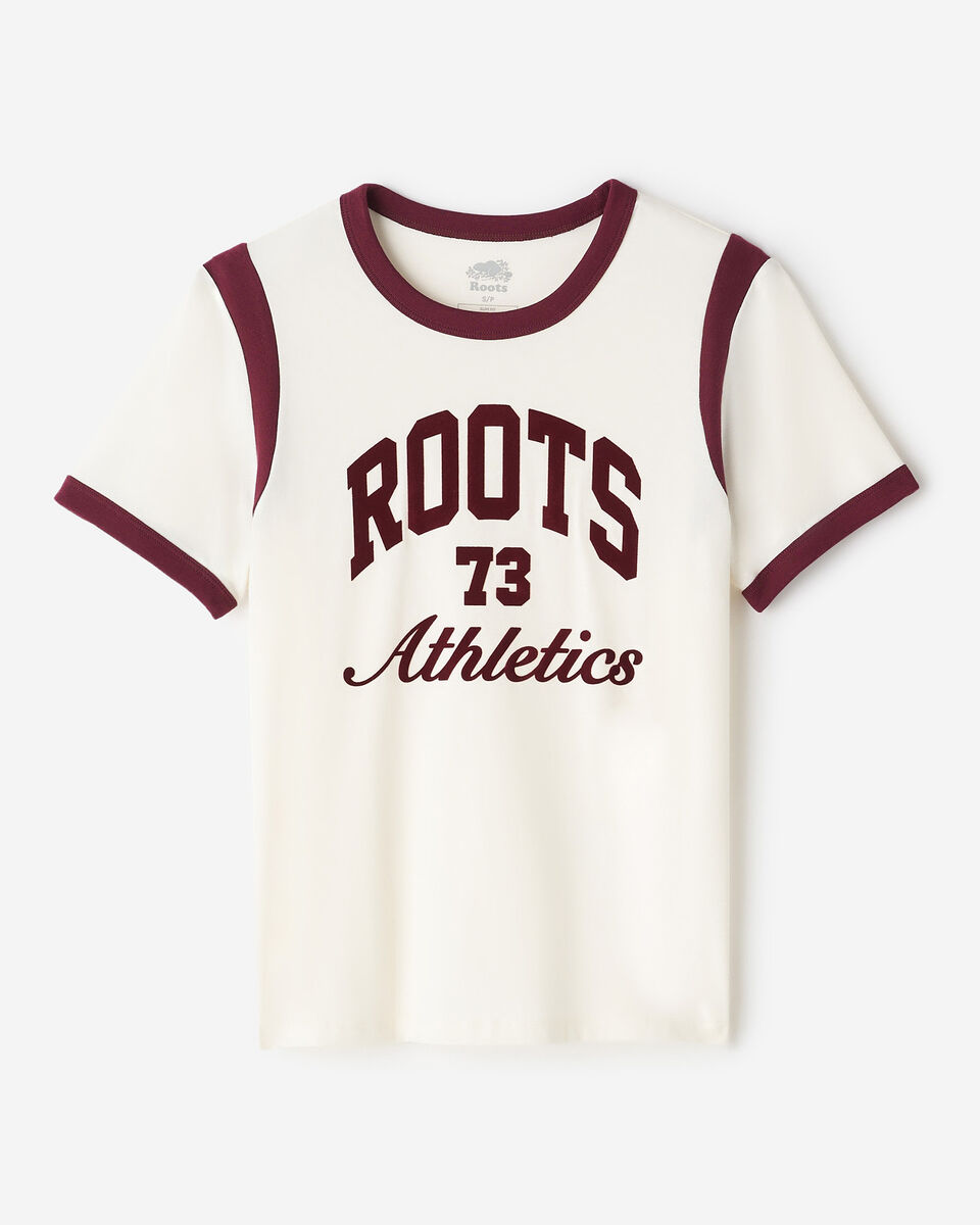 T-shirt à manches courtes Roots pour femme 