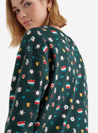Womens Winter Pajama Top