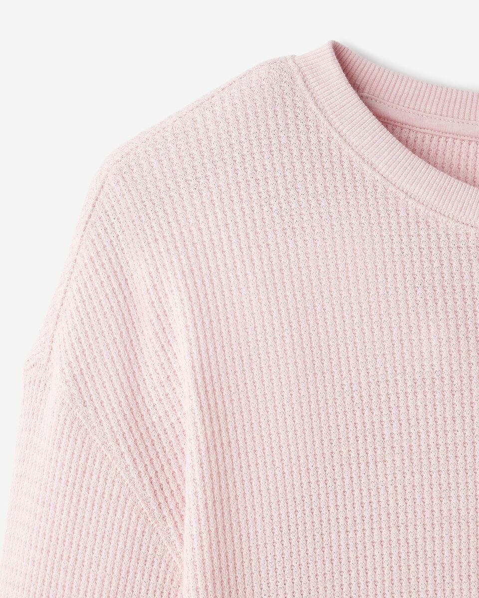 Waffle Long Sleeve Top