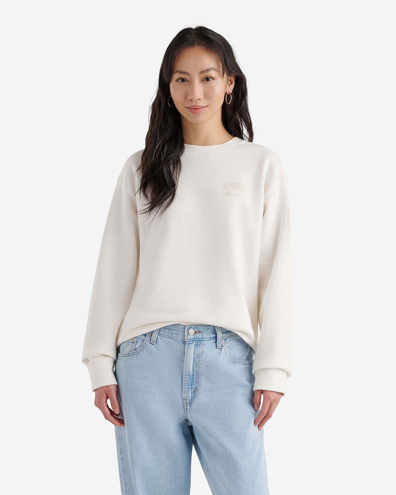 Boyfriend crewneck sweater hot sale