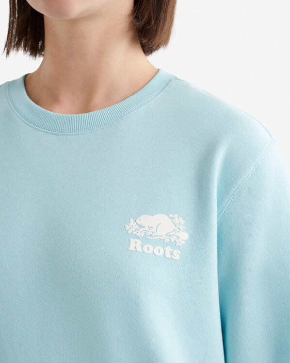 Chandail à col rond décontracté Cooper en coton bio