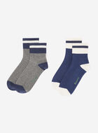 2 paires de socquettes en coton Cabane pour adultes 