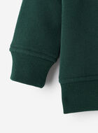 Baby Plaid Applique Crew Sweatshirt