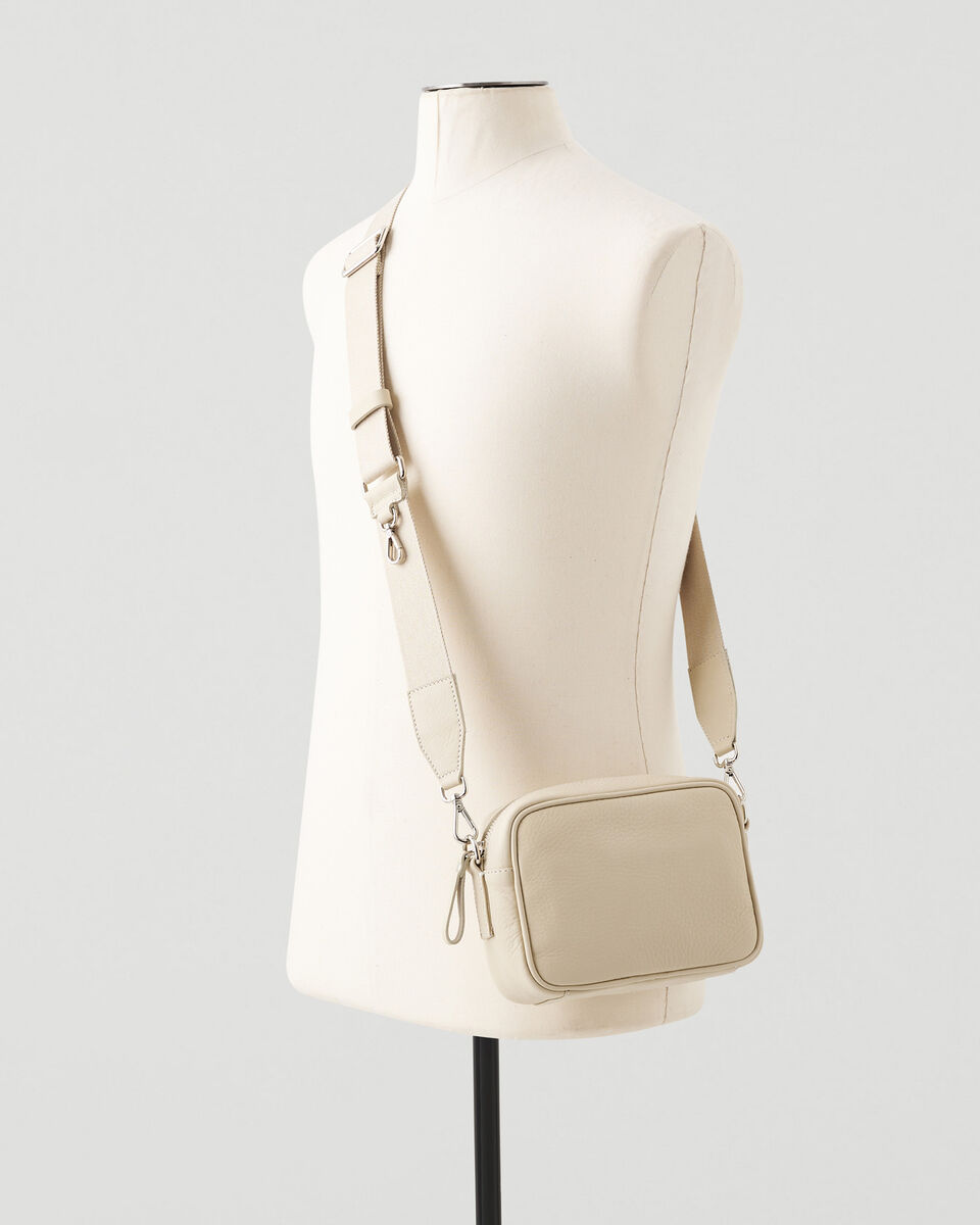 Petit sac à bandoulière Liberté en cuir Nuage