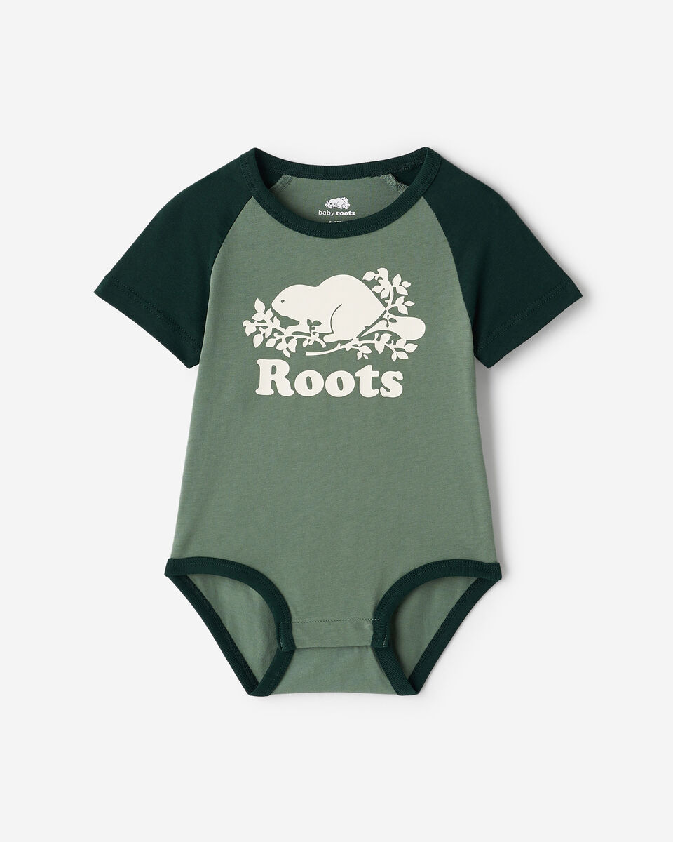 Baby Organic Cooper Baseball Bodysuit