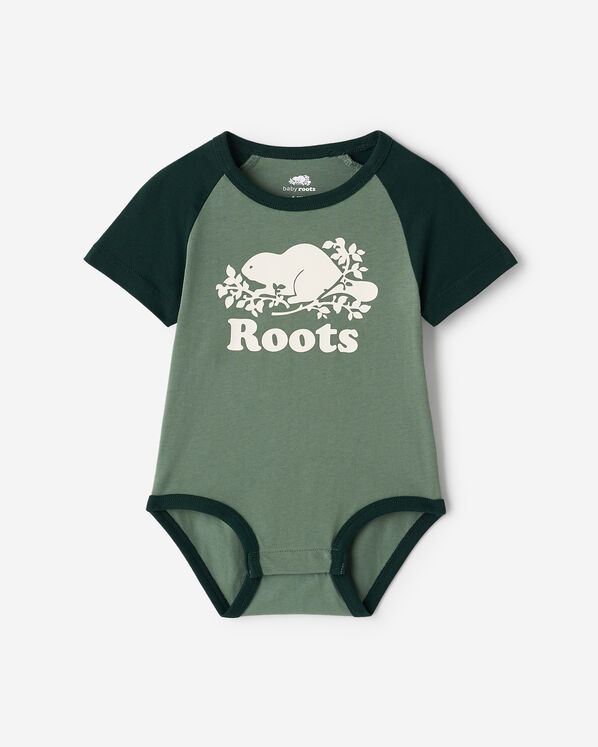 Baby Organic Cooper Baseball Bodysuit