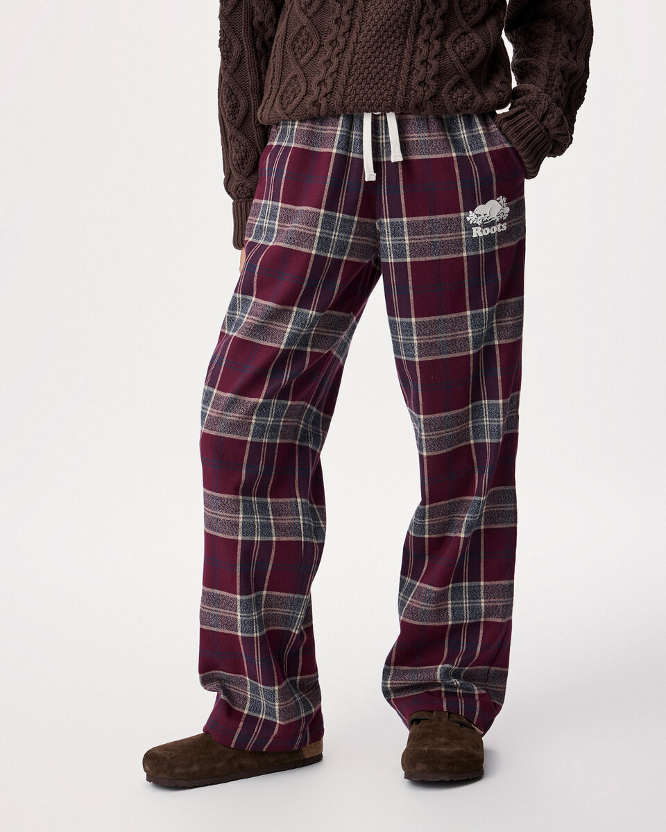 Pantalon de pyjama &agrave; carreaux pour femme