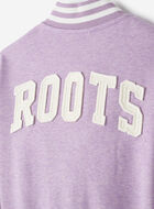 Girls Cooper Sparkle Varsity Jacket