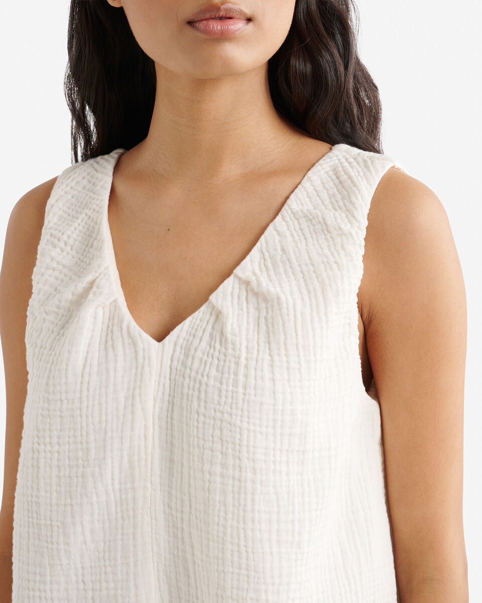 Camisole en gaze de coton Isla