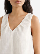 Camisole en gaze de coton Isla