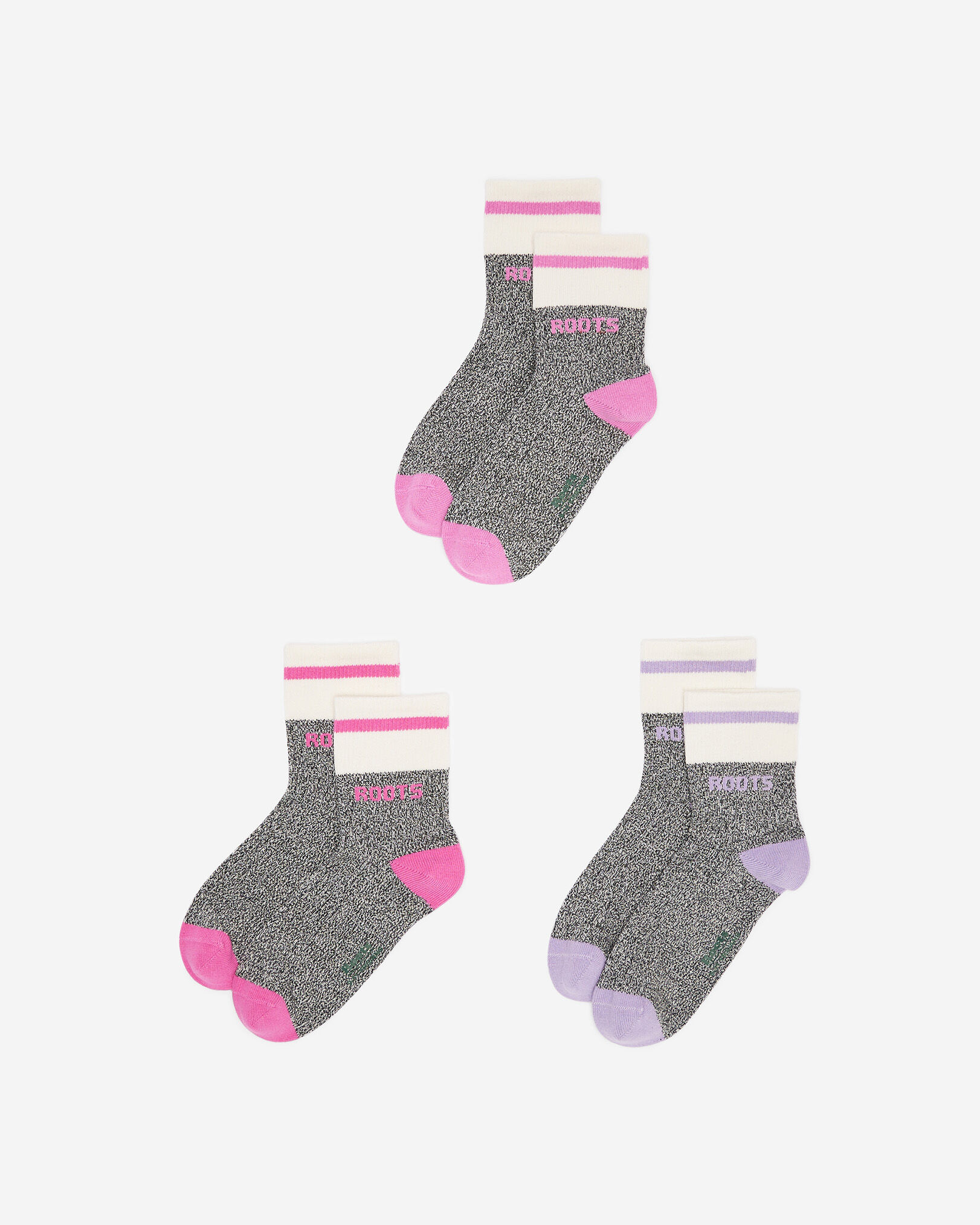 Kids Cabin Ankle Sock 3 Pack