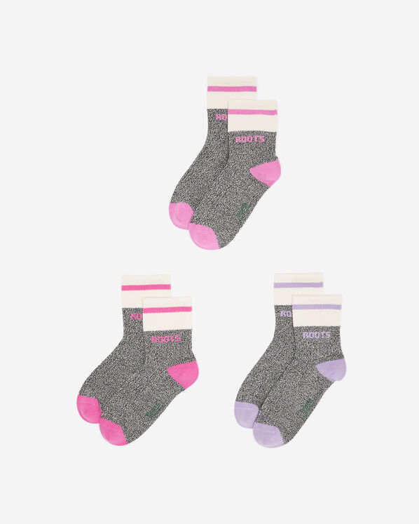 Kids Cabin Ankle Sock 3 Pack