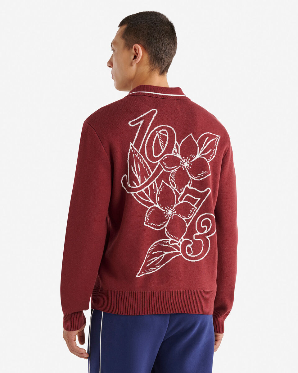 Robson Jacquard Zip Cardigan