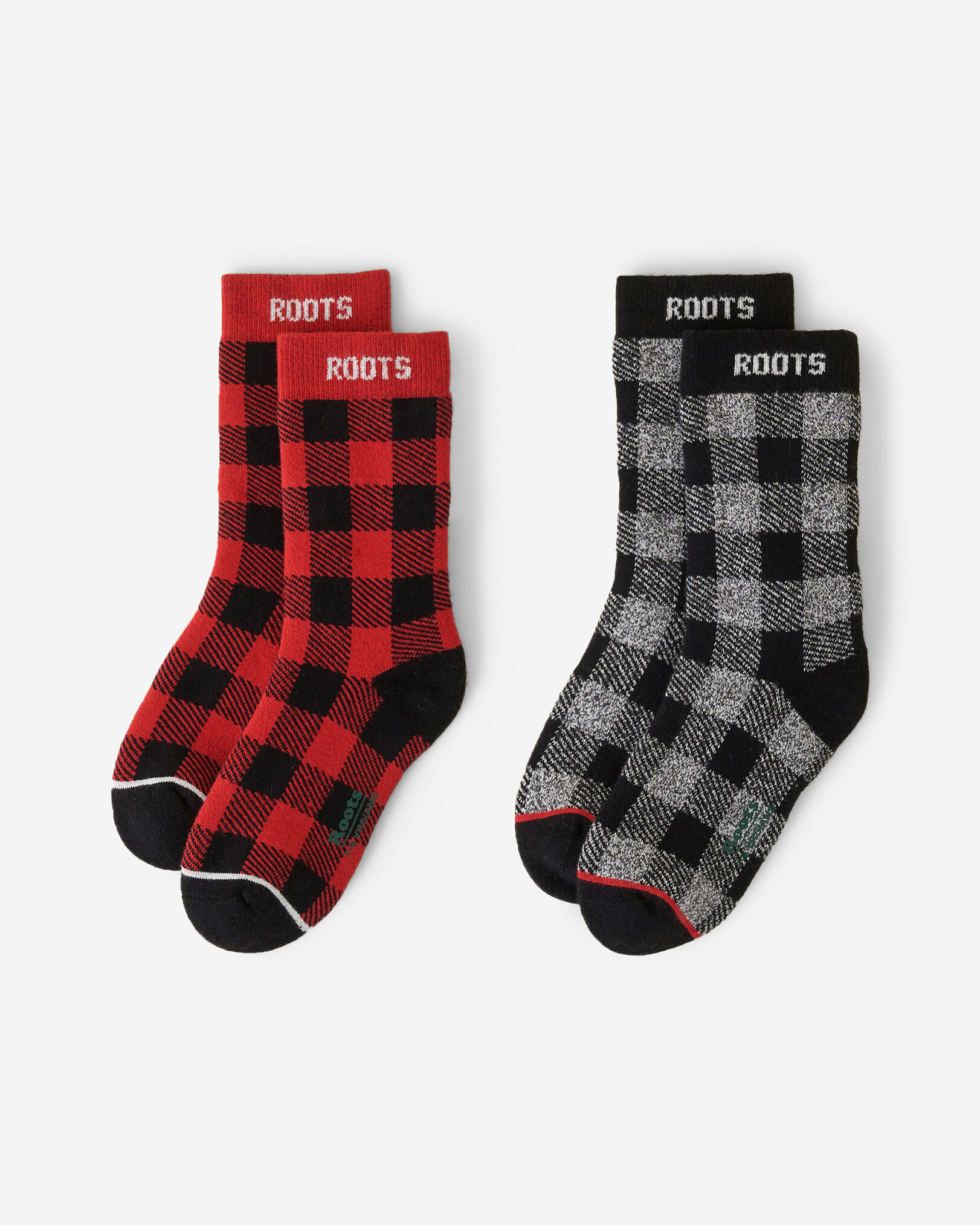 Kid Park Plaid Sock 2 Pack