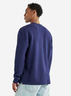 Chandail henley à col boutonné en tricot double Thompson
