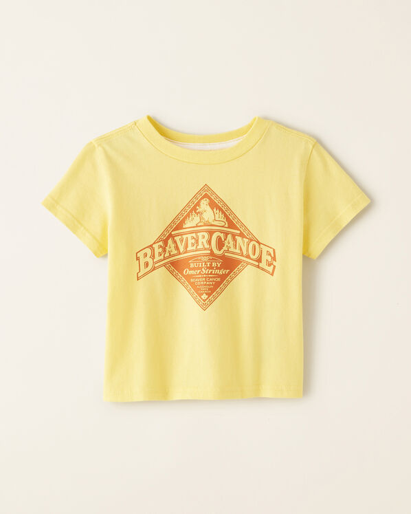 T-shirt décontracté Beaver Canoe pour bébé