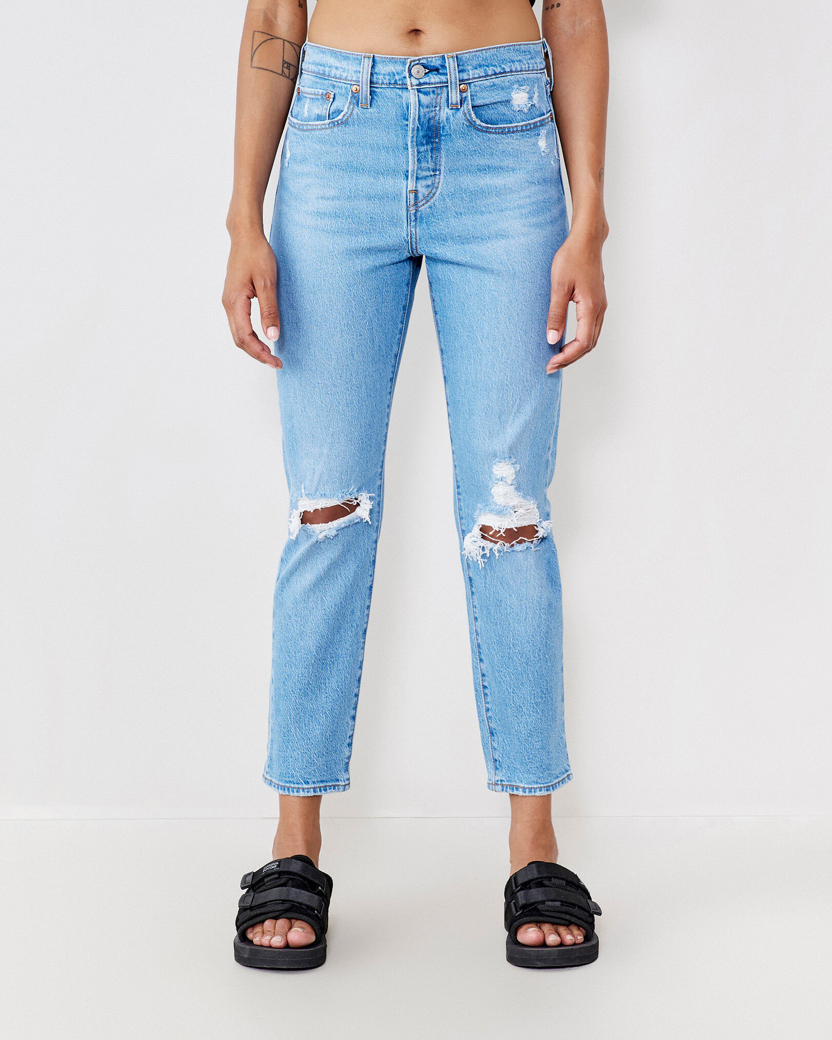 Womens Levi s Wedgie Icon Fit Jeans Bottoms Jeans Roots