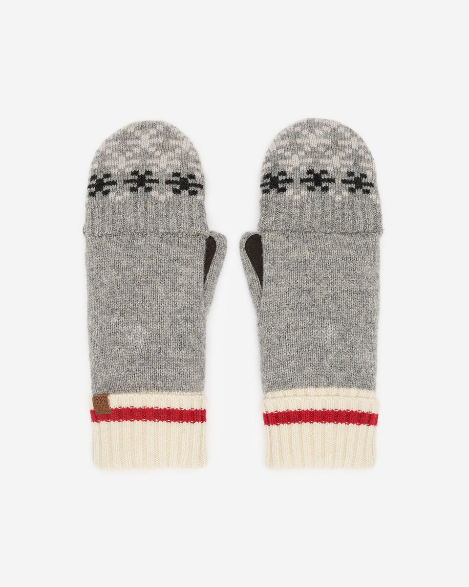 Mitaines &agrave; rabat Cabane Nordic Stripe pour adulte
