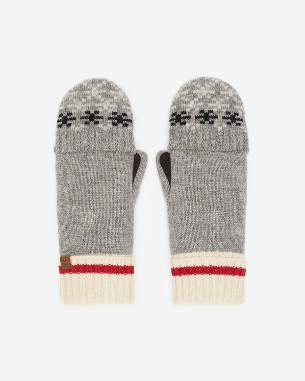 Mitaines &agrave; rabat Cabane Nordic Stripe pour adulte