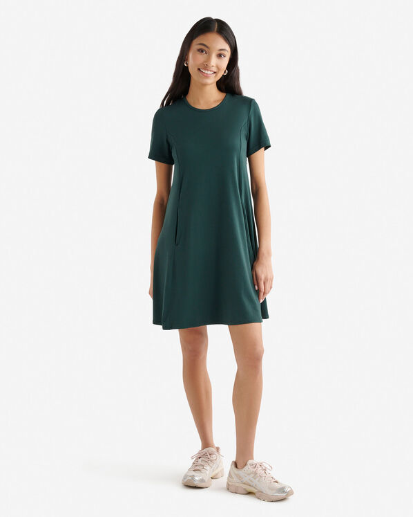 Renew Knit Short Sleeve Mini Dress