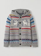 Kids Fair Isle Hoodie Sweater