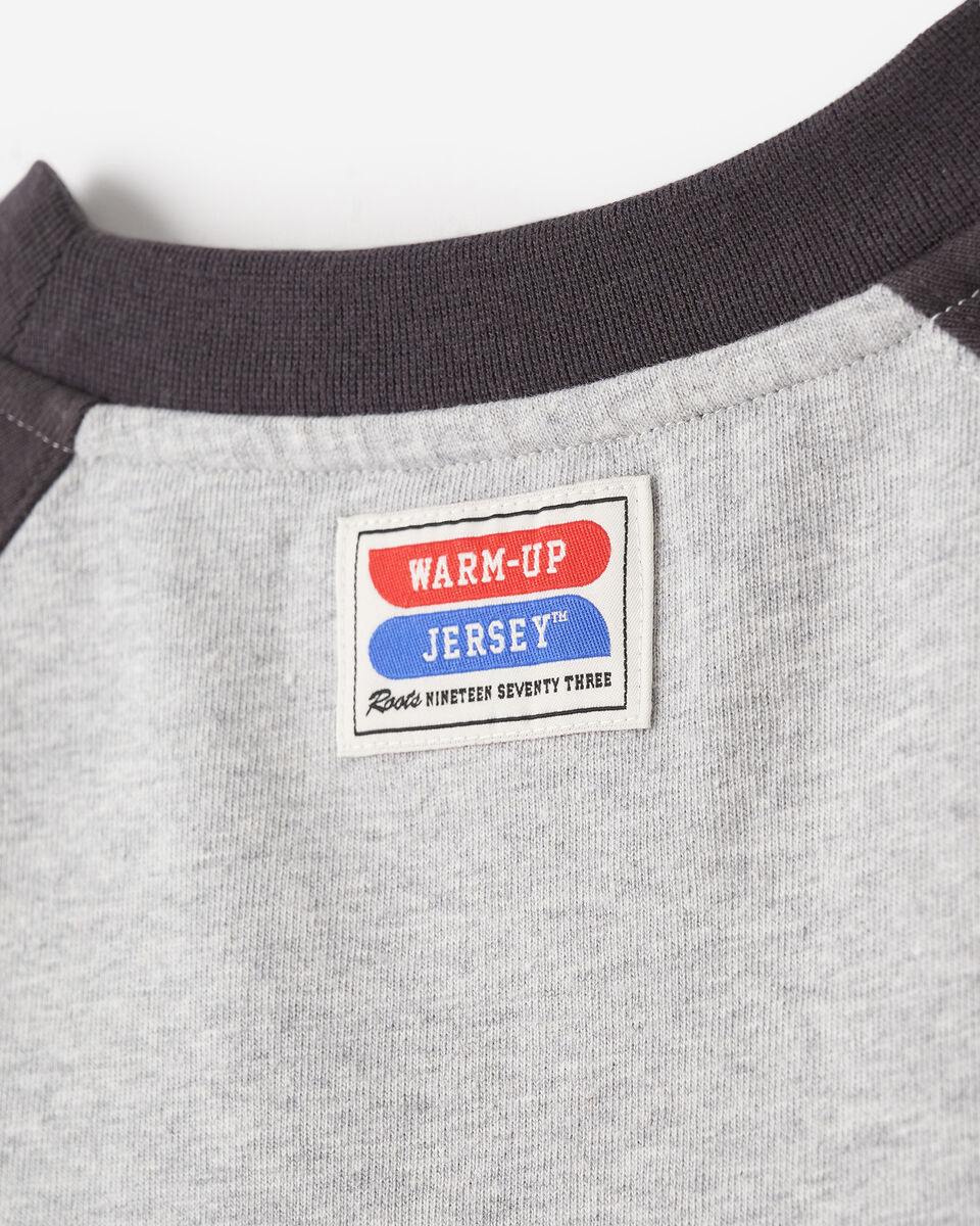 Kids Warm-Up Cut Off Crew Sweatshirt