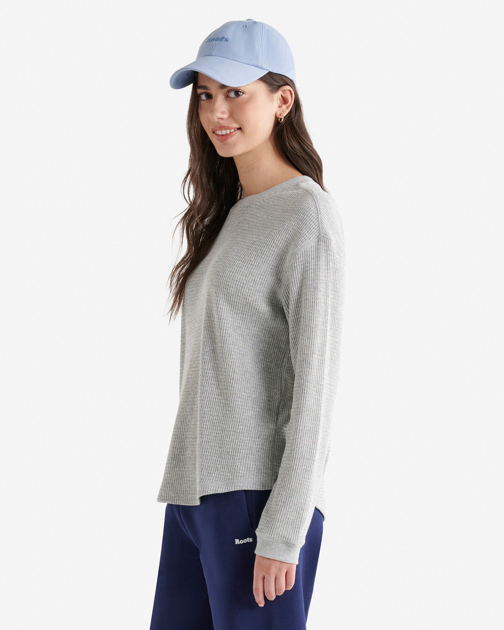 Waffle Long Sleeve Top