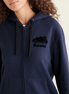 Chandail original &agrave; capuchon et glissi&egrave;re en coton bio non genr&eacute;