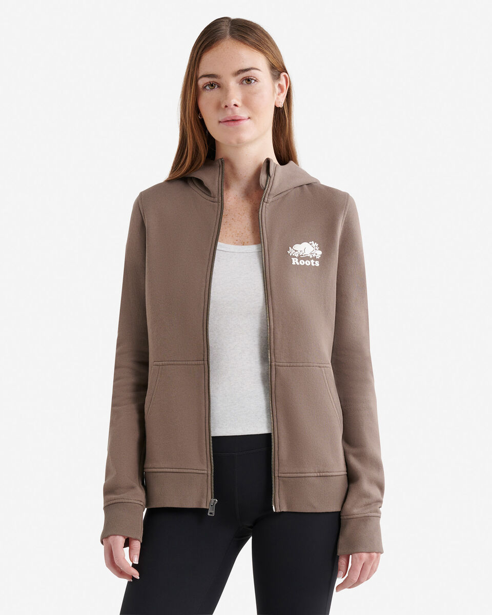 Organic Cooper Slim Full Zip Hoodie