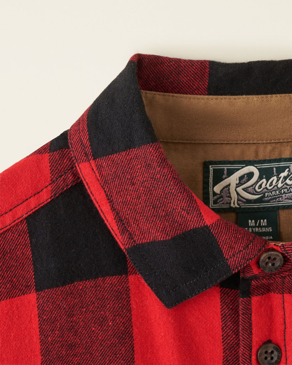 Kids Relaxed Park Plaid Shirt