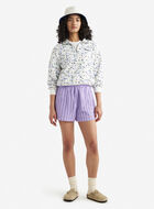 Roots Floral Quarter Zip