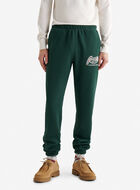 Plaid Applique Sweatpant