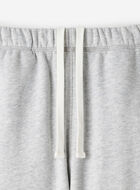 Pantalon molletonn&eacute; &agrave; appliqu&eacute; &agrave; carreaux