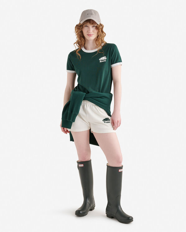 Womens Organic Cooper Ringer T-Shirt