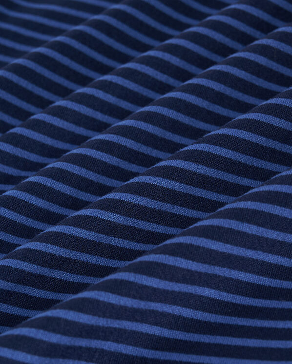 Renew Knit Striped Polo