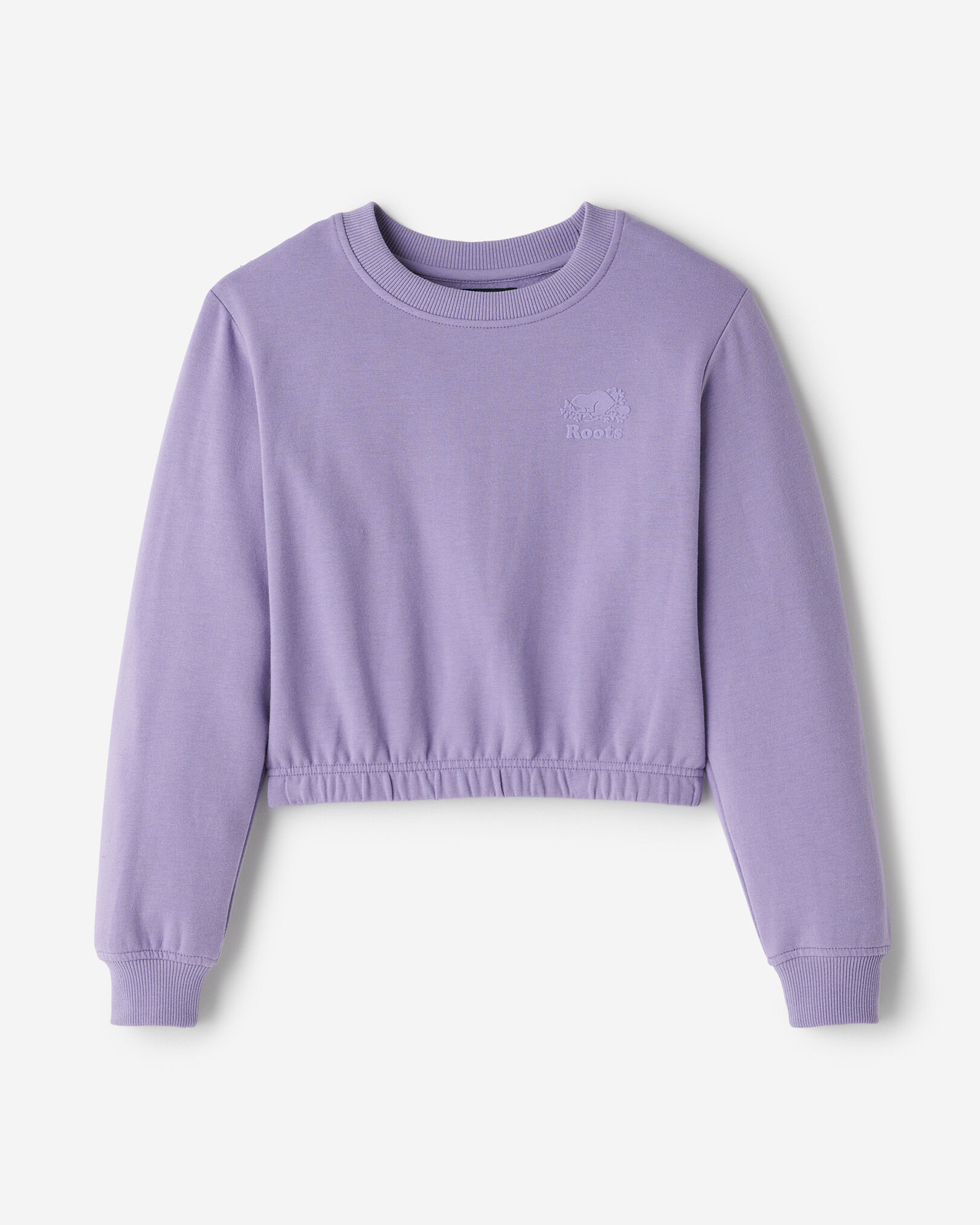 Girls Cozy Cinched Crew Sweatshirt