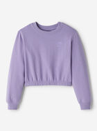 Girls Cozy Cinched Crew Sweatshirt