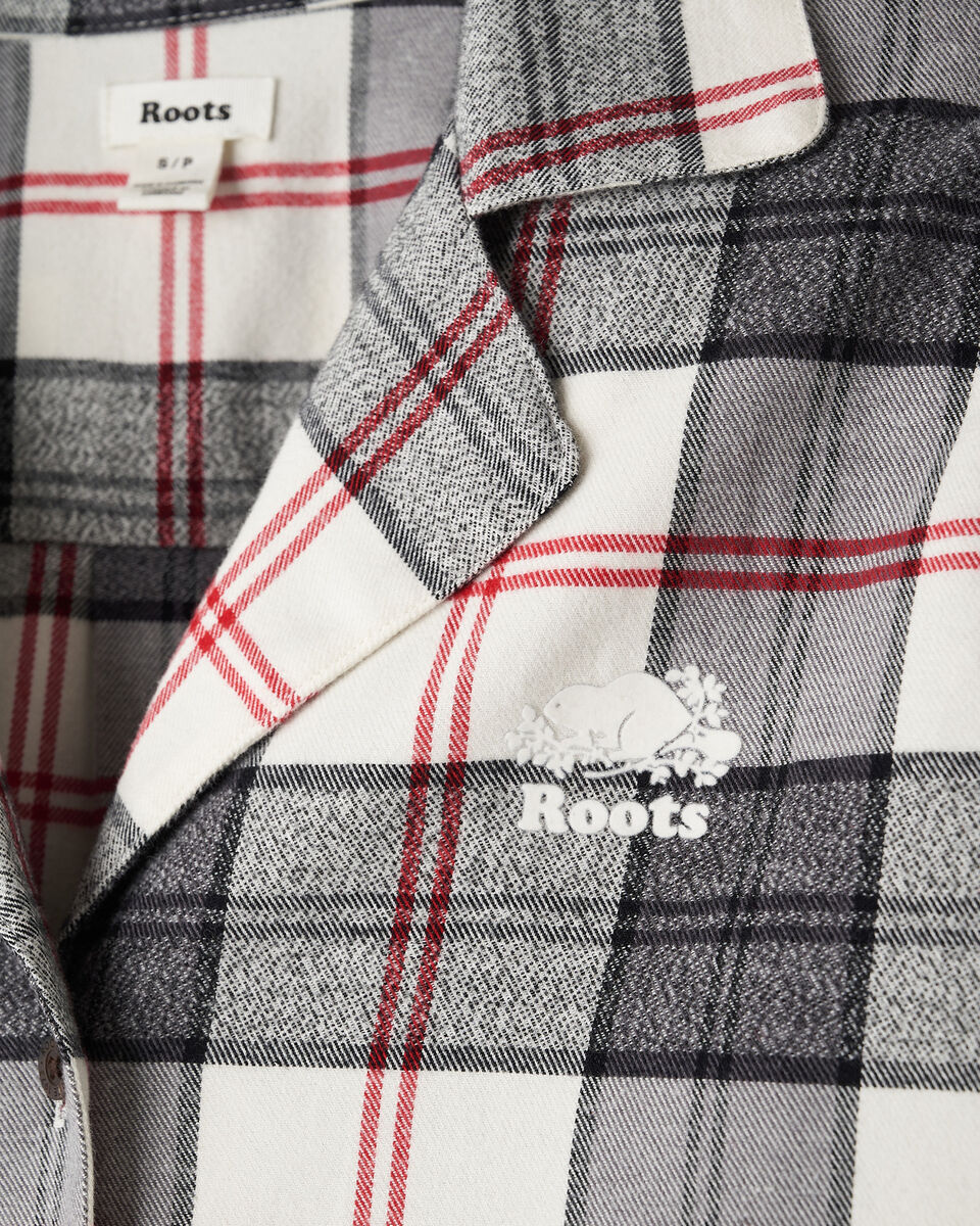 Womens Plaid Pajama Set