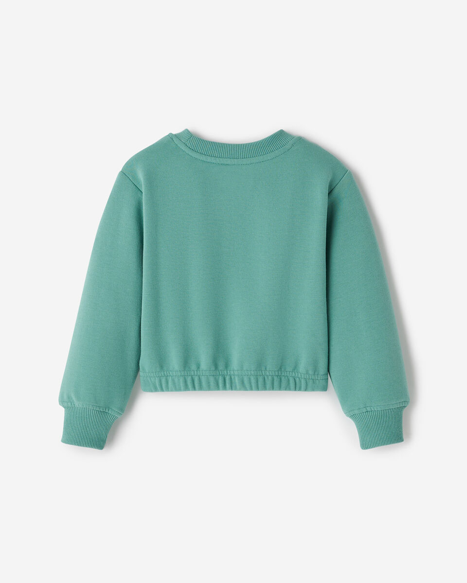 Toddler Girls Cozy Cinched Crew Sweatshirt